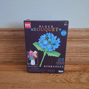 Block Bouquet HYDRANGEA Flower Building Block Set 112 Pieces NEW